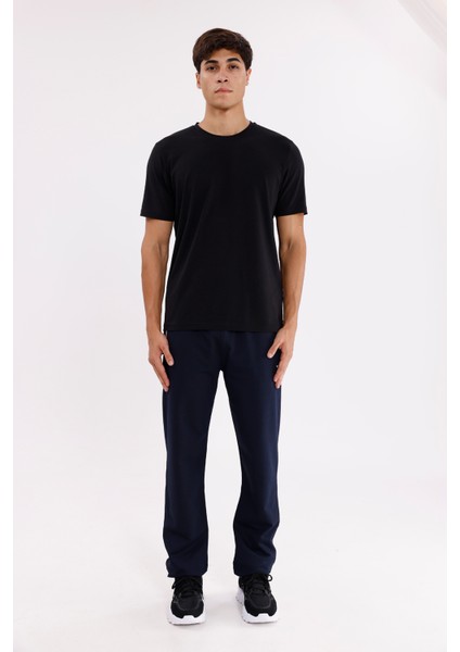 Rahat Kalıp Bağcıklı Elastik Bel Cepli Uzun Boy Konforlu Spor Eşofman Altı indirimleri