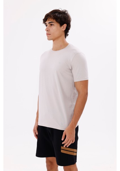 Rahat Kesim Pamuklu Bisiklet Yaka Basic Tişört fiyatları