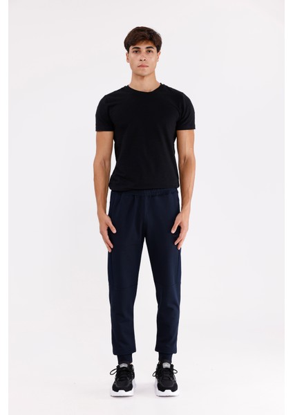 Ottoman Şeritli Fermuarlı Cepli Lastik Belli Daralan Paça Ribanalı Konforlu Spor Eşofman Altı indirimleri