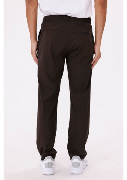 Esnek Streç Yapılı Fermuarlı Cepli Ayarlanabilir Kordonlu Lastik Bel Düz Paça Eşofman Altı fırsatları