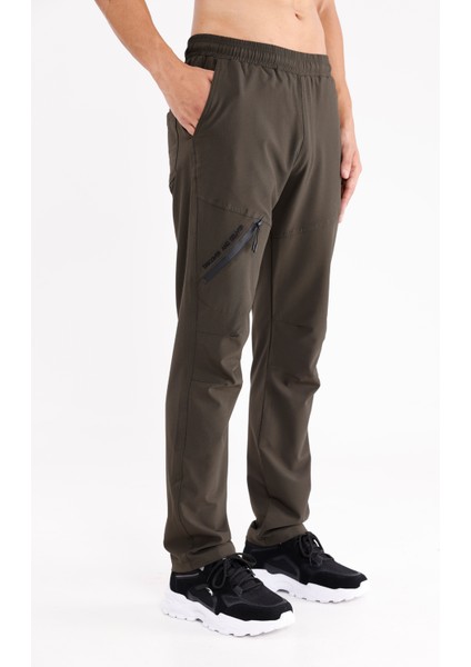 Fermuarlı Yan Cep Detaylı Esnek Bel Düz Paça Ergonomik Dikişli Konforlu Şehir Stili Eşofman Altı fırsatları