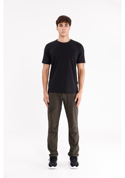 Fermuarlı Yan Cep Detaylı Esnek Bel Düz Paça Ergonomik Dikişli Konforlu Şehir Stili Eşofman Altı indirimleri