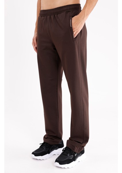 Fermuarlı Yan Cepli Esnek Belli Rahat Kalıp Düz Paça Eşofman Altı fiyatları