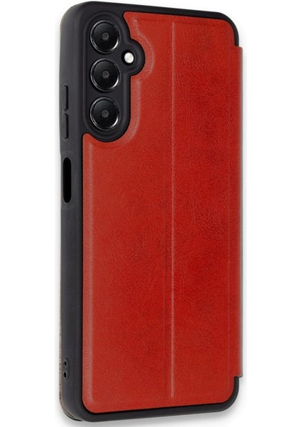 Buğz Newface Samsung Galaxy A35 5g Kılıf Flip Cover - Kırmızı fiyatları