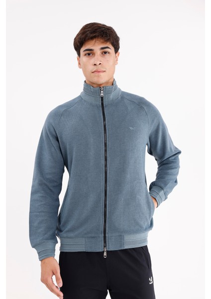 Polo Yaka Rahat Kalıp Selanik Yapıda Mevsimlik Spor Görünümlü Sweatshirt indirimleri