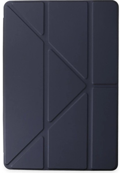Buğz Ipad Pro 12.9 (2021) Kılıf Kalemlikli Mars Tablet Kılıfı - Lacivert modelleri
