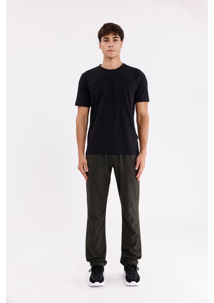 Esnek Bel Lastikli Yan Cepli Düz Paça Rahat Kalıp Mevsimlik Eşofman Altı indirimleri