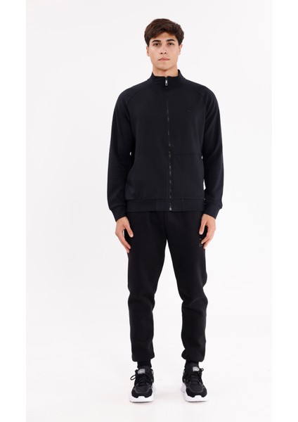 Çizgili Yüzey Efektli Rahat Kesim Yarım Düğmeli Mevsimlik Polo Yaka Tişört