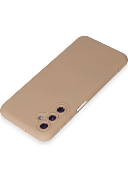 Buğz Samsung Galaxy M14 5g Kılıf Nano Içi Kadife Silikon - Pudra modelleri