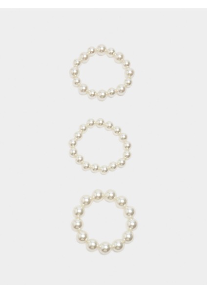 Inci Süslemeli Elastik Bileklik Seti modelleri