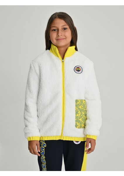 Çocuk Trıbun Cep Detaylı Peluş Sweat