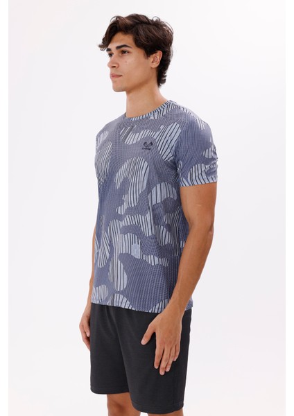 Denim Spirit Yazı Baskılı Rahat Kesim Jarse Kumaş Tişört fiyatları