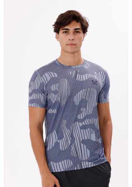 Denim Spirit Yazı Baskılı Rahat Kesim Jarse Kumaş Tişört indirimleri