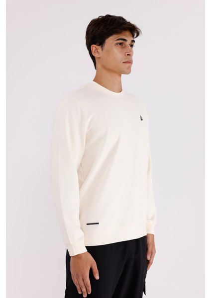 Modal Karışımlı Yumuşak Dokulu Rahat Kalıp Esnek Kullanım Sunan Sweatshirt fırsatları