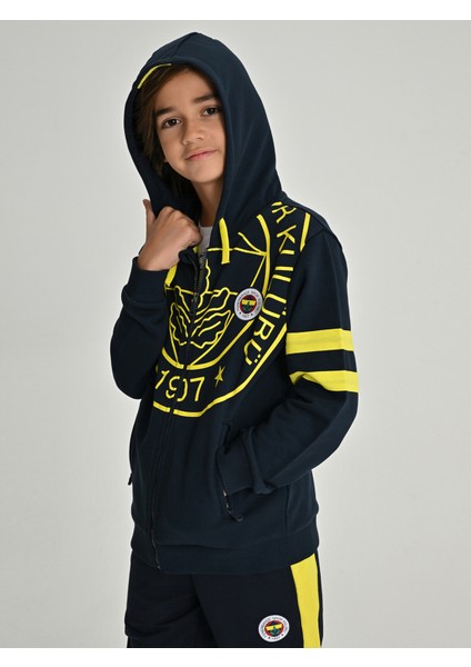 Çocuk Trıbun Tek Renk Logolu Sweat modelleri