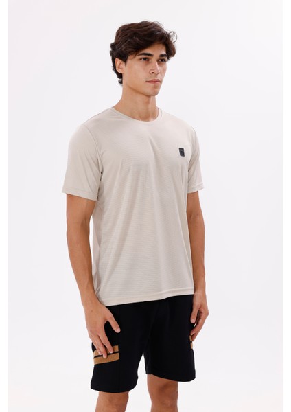 Bisiklet Yaka Esnek Jarse Dokulu Rahat Kalıp Terletmeyi Azaltan Yumuşak Tutumlu Kısa Kollu Tişört fırsatları