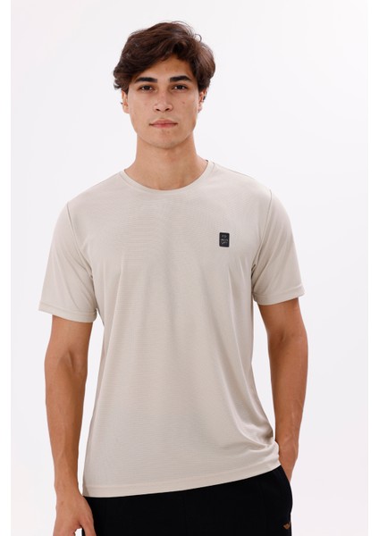 Bisiklet Yaka Esnek Jarse Dokulu Rahat Kalıp Terletmeyi Azaltan Yumuşak Tutumlu Kısa Kollu Tişört indirimleri