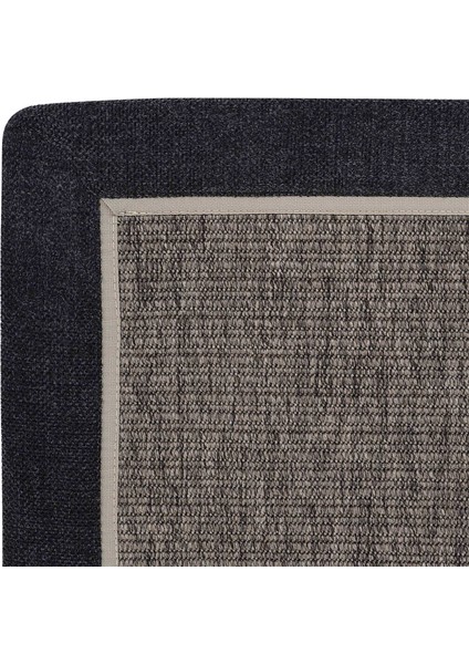 Prag Art 03 Balkon Halısı Hasır Doku Mutfak Halısı Çift Bordürlü Ithal Sisal Halı Yolluk modelleri