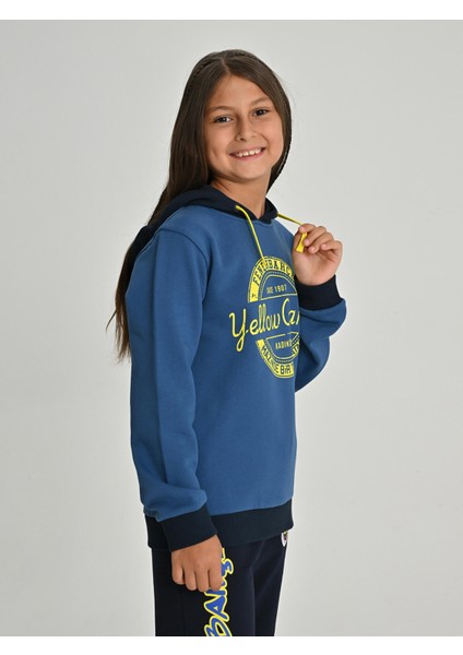 Çocuk Kolej Yellow Canary Sweat