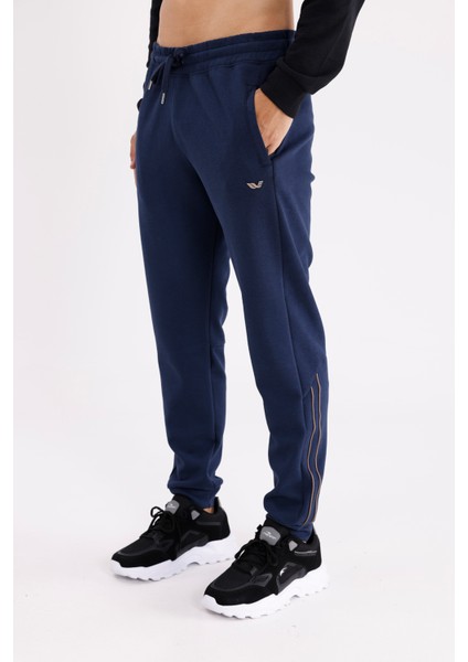 Modal Karışımlı Rahat Kalıp Kordonlu Elastik Bel Yan Cepli Reflektif Şerit Detaylı Ribana Paça Eşofman Altı fiyatları