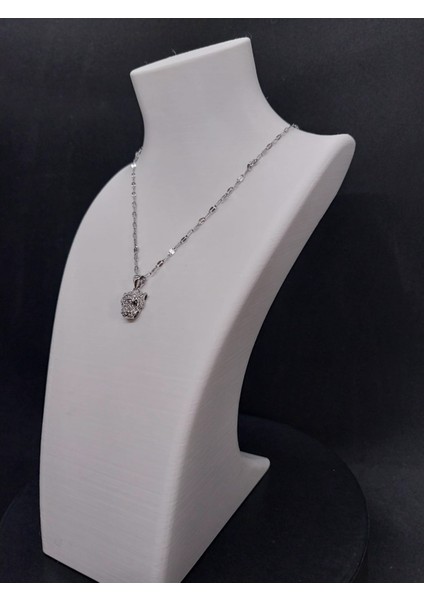 Kaplan Figürlü Çelik Kolye fırsatları