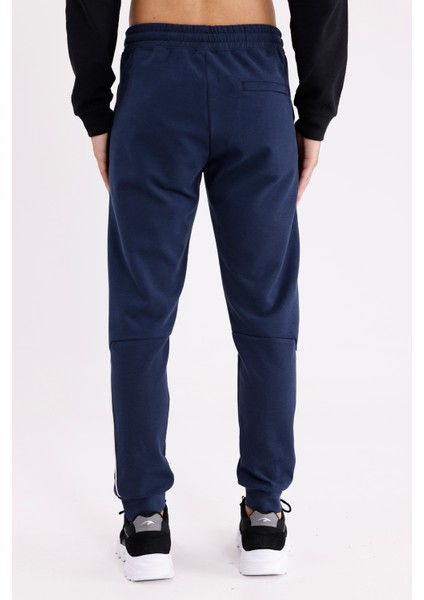 Modal Karışımlı Rahat Kalıp Kordonlu Elastik Bel Yan Cepli Reflektif Şerit Detaylı Ribana Paça Eşofman Altı modelleri