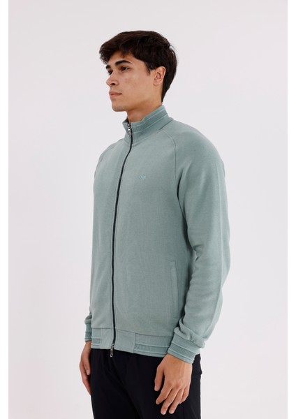 Polo Yaka Rahat Kalıp Selanik Yapıda Mevsimlik Spor Görünümlü Sweatshirt fiyatları