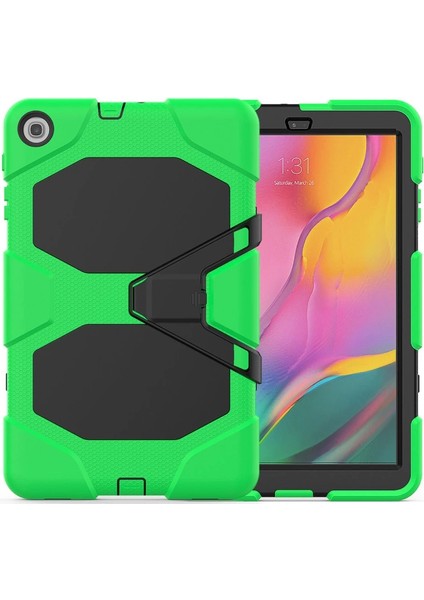 Buğz Samsung Galaxy T510 Tab A 10.1 Kılıf Griffin Tablet Kapak - Yeşil
