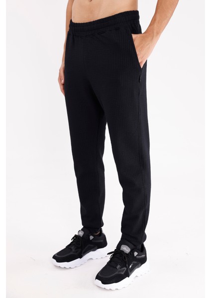 Petek Desenli Esnek Bel Lastikli Yan Cepli Rahat Kalıp Düz Paça Spor Eşofman Altı fiyatları