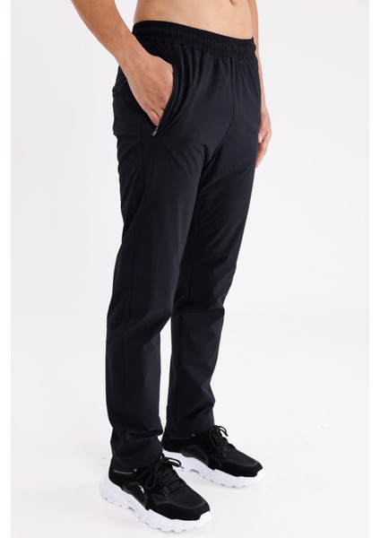 Esnek Mikro Likra Karışımlı Lastikli Bel Yan Cepli Rahat Kalıp Hareket Özgürlüğü Sunan Eşofman Altı fırsatları