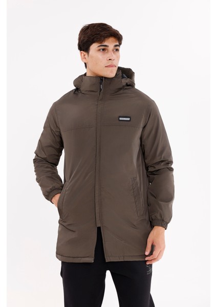 Kapüşonu Çıkabilir Memory Yüzeyli Rüzgâr Korumalı Fermuarlı Cepli Uzun Mont indirimleri