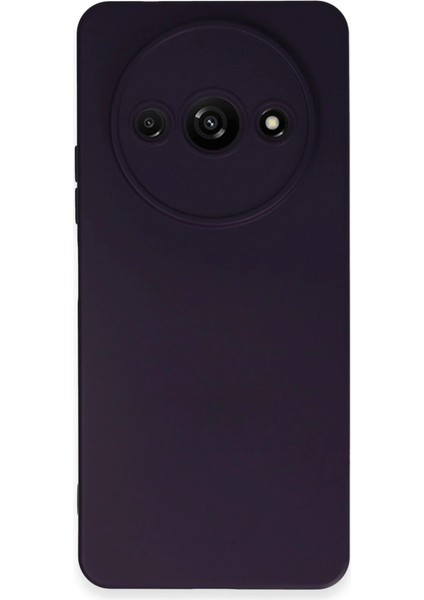 Buğz Newface Xiaomi Redmi A3 4g Kılıf Nano Içi Kadife Silikon - Mor