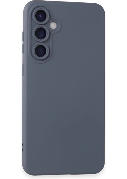 Buğz Newface Samsung Galaxy S24 Kılıf Nano Içi Kadife Silikon - Gri