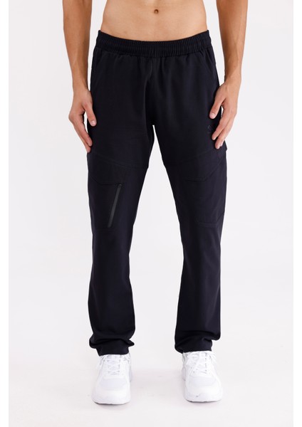 Ayarlanabilir Kordonlu Esnek Bel Yapılı Rahat Kalıp Yan Cepli Prego Model Eşofman Altı