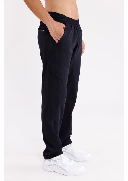 Ayarlanabilir Kordonlu Esnek Bel Yapılı Rahat Kalıp Yan Cepli Prego Model Eşofman Altı fırsatları