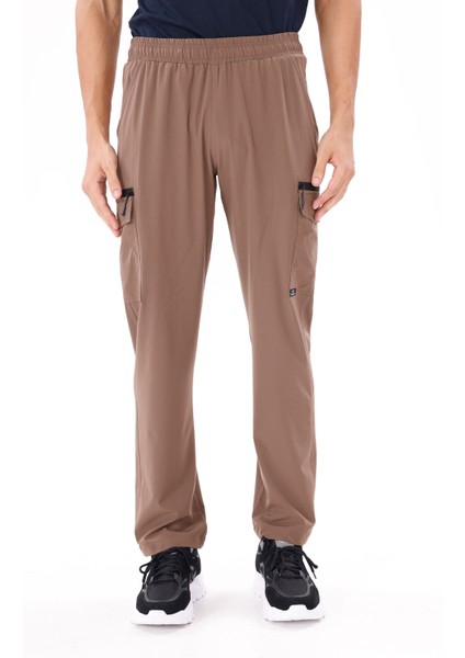 Fermuarlı Kargo Cepli Esnek Bel Rahat Kalıp Düz Paça Hafif Yapı Hızlı Kuruyan Eşofman Altı fiyatları