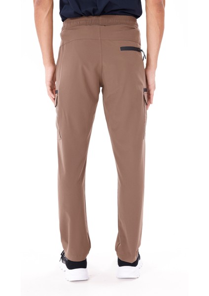 Fermuarlı Kargo Cepli Esnek Bel Rahat Kalıp Düz Paça Hafif Yapı Hızlı Kuruyan Eşofman Altı fırsatları