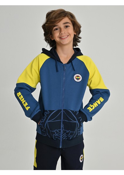 Çocuk Trıbun Sarı Lacivert Sweat