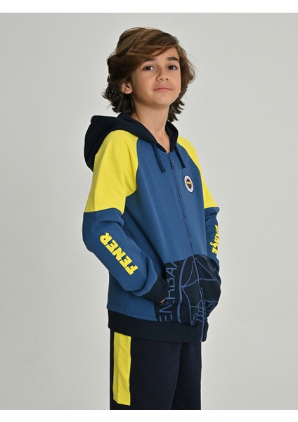 Çocuk Trıbun Sarı Lacivert Sweat fırsatları