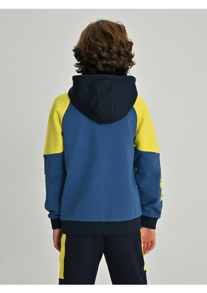 Çocuk Trıbun Sarı Lacivert Sweat