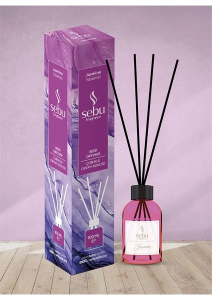 Çubuklu Oda Kokusu 50 ml – Kalıcı Ev Ofis Ortam Kokusu Reed Diffuser – Mango, Okyanus, Lavanta, Çilek, Sandal Ağacı, Beyaz Gül, Yasemin, Kehribar Varyantlı – Yoğun Aromaterapi Esansı