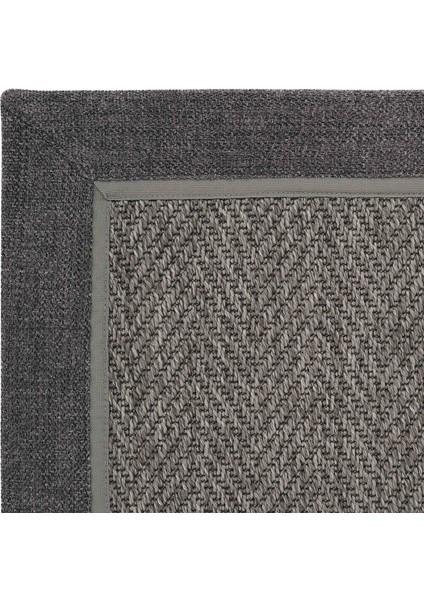 Basel Art 03 Balkon Halısı Hasır Doku Mutfak Halısı Çift Bordürlü Ithal Sisal Halı Yolluk modelleri