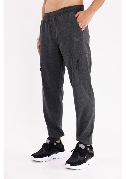 Pıtırcık Yüzeyli Konforlu Bel Lastikli Ayarlanabilir Bağcıklı Iki Cepli Rahat Kesim Eşofman Altı fiyatları