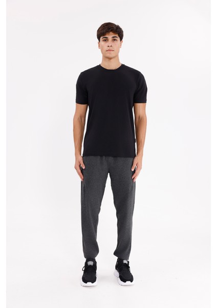 Pıtırcık Yüzeyli Konforlu Bel Lastikli Ayarlanabilir Bağcıklı Iki Cepli Rahat Kesim Eşofman Altı indirimleri