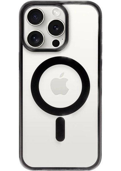Buğz Iphone 15 Pro Max Kılıf Erozi Magsafe Kapak - Siyah fiyatları