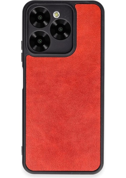 Buğz Newface General Mobile Era 30 Kılıf Aras Deri Kapak - Kırmızı