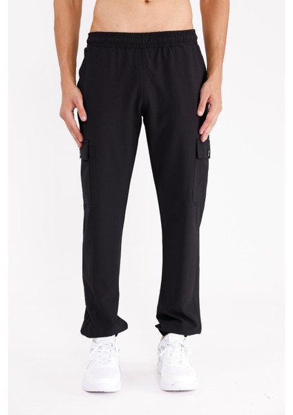 Kargo Cepli Lastik Belli Rahat Kalıp Lastikli Paça Spor Eşofman Altı