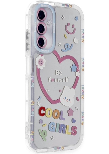 Buğz Newface Samsung Galaxy A05S Kılıf Reflexion Desenli Kapak - Desen 1