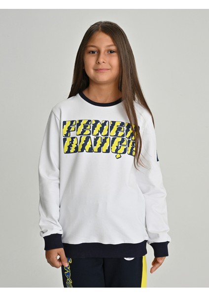Çocuk Trıbun Çubuklu Fenerbahçe Sweat