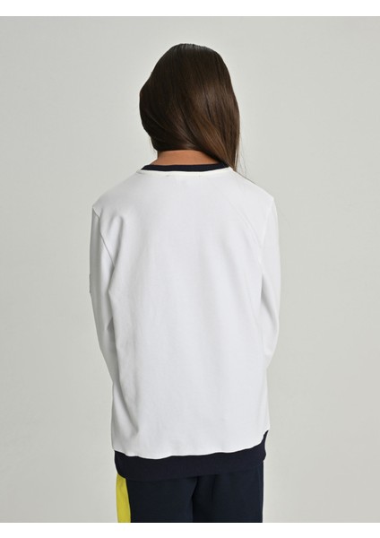 Çocuk Trıbun Çubuklu Fenerbahçe Sweat modelleri